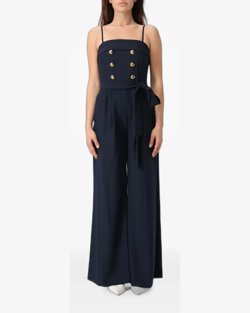 Ralph Lauren belted jumpsuit - Blau Blau