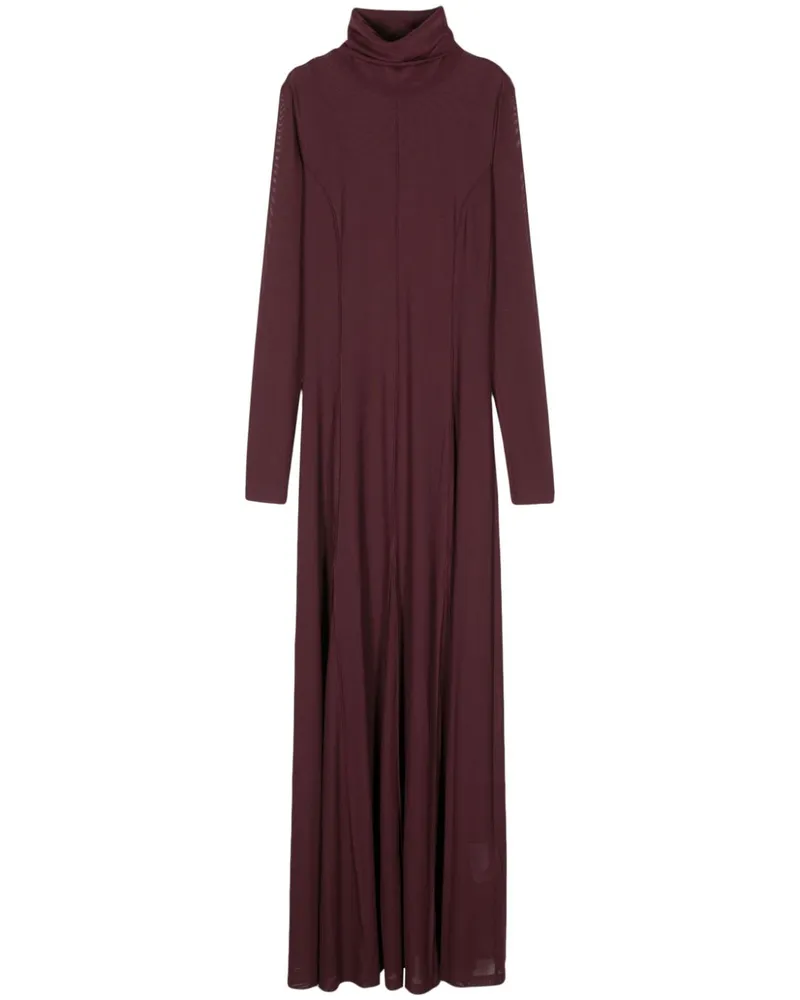 REMAIN Maxikleid aus Mesh - Violett Violett