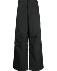 maharishi Cargohose mit Tiger vs Samurai-Stickerei Schwarz