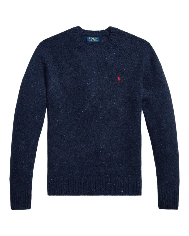 Ralph Lauren logo-embroidered sweater - Blau Blau