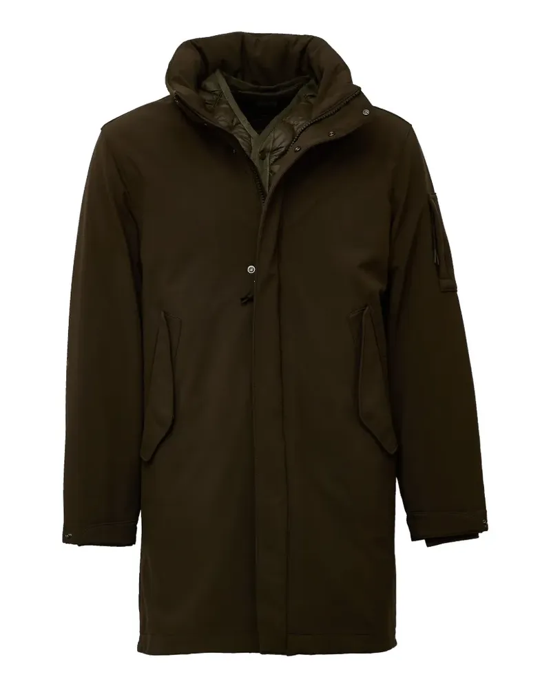 C.P. Company C.P. Shell-R padded hooded parka - Grün Grün