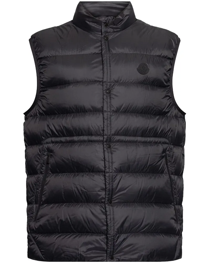 Moncler Plaret Weste - Schwarz Schwarz