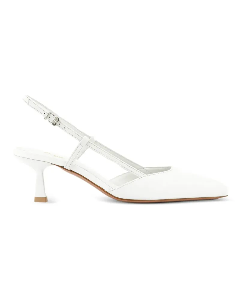 Paul Warmer Spitze Shii Slingback-Pumps - Weiß Weiß