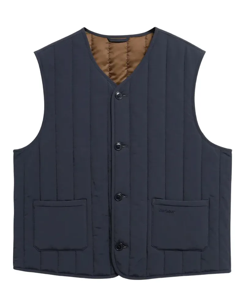Barbour quilted gilet - Blau Blau