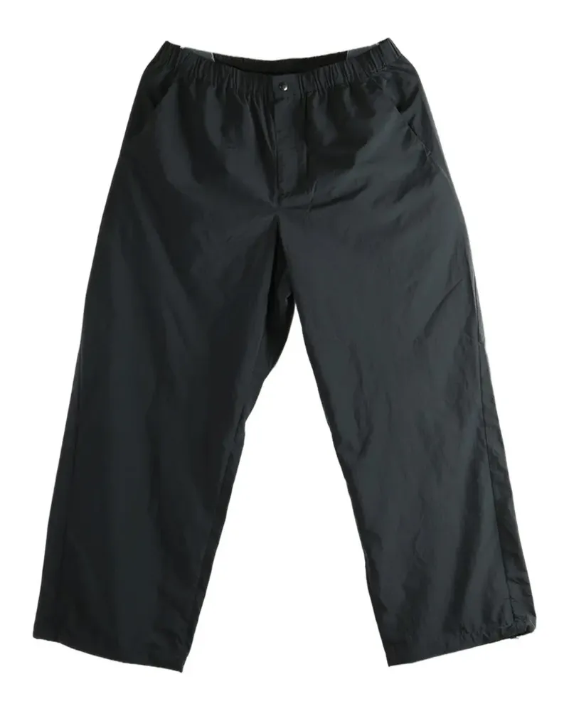 Goldwin elasticated-waistband trousers - Schwarz Schwarz