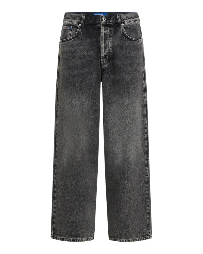 Karl Lagerfeld wide-leg jeans - Grau Grau