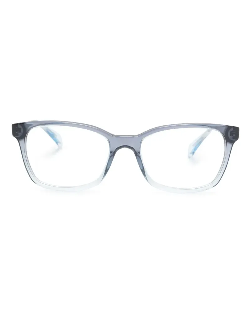 Ray Ban Brille mit eckigem Gestell - Blau Blau
