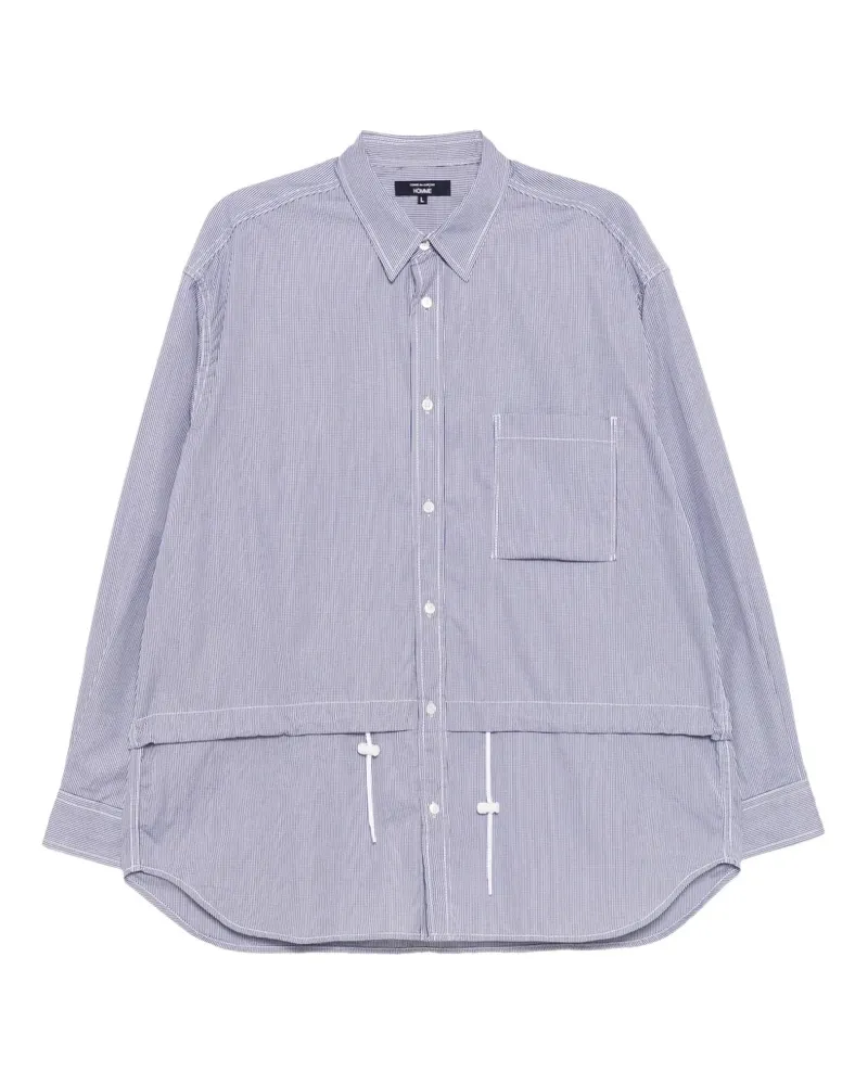 Comme des Garçons Kariertes Hemd - Blau Blau