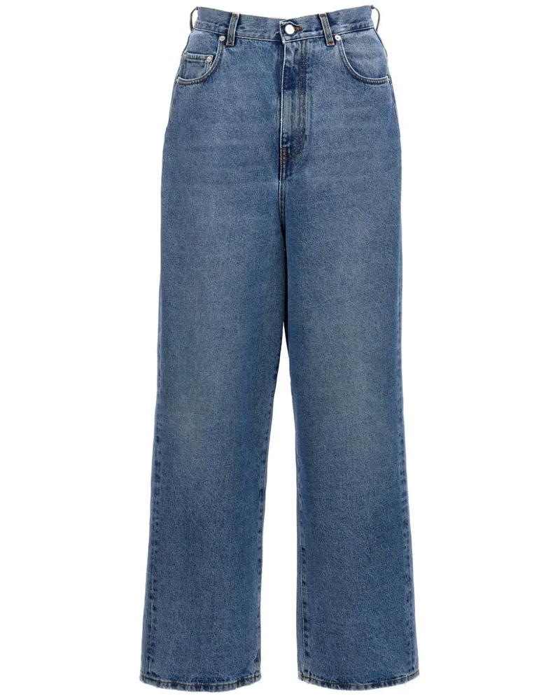 Séfr Disco Cut Jeans - Blau Blau