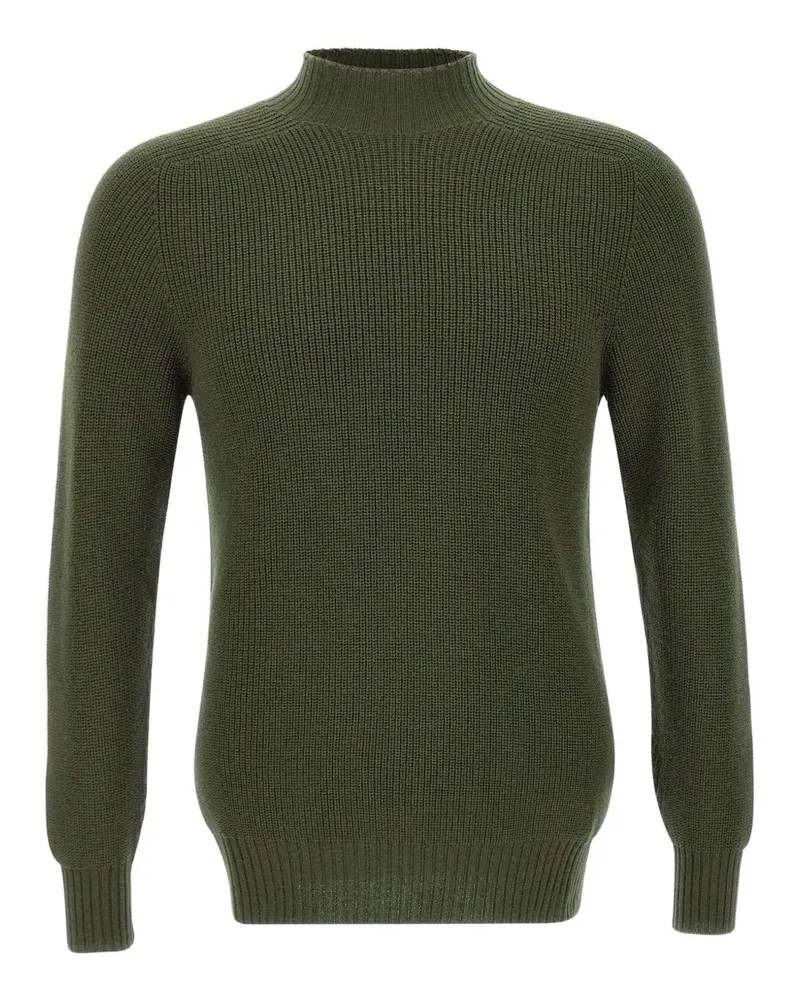 Gran Sasso Klassischer Pullover - Grün Grün