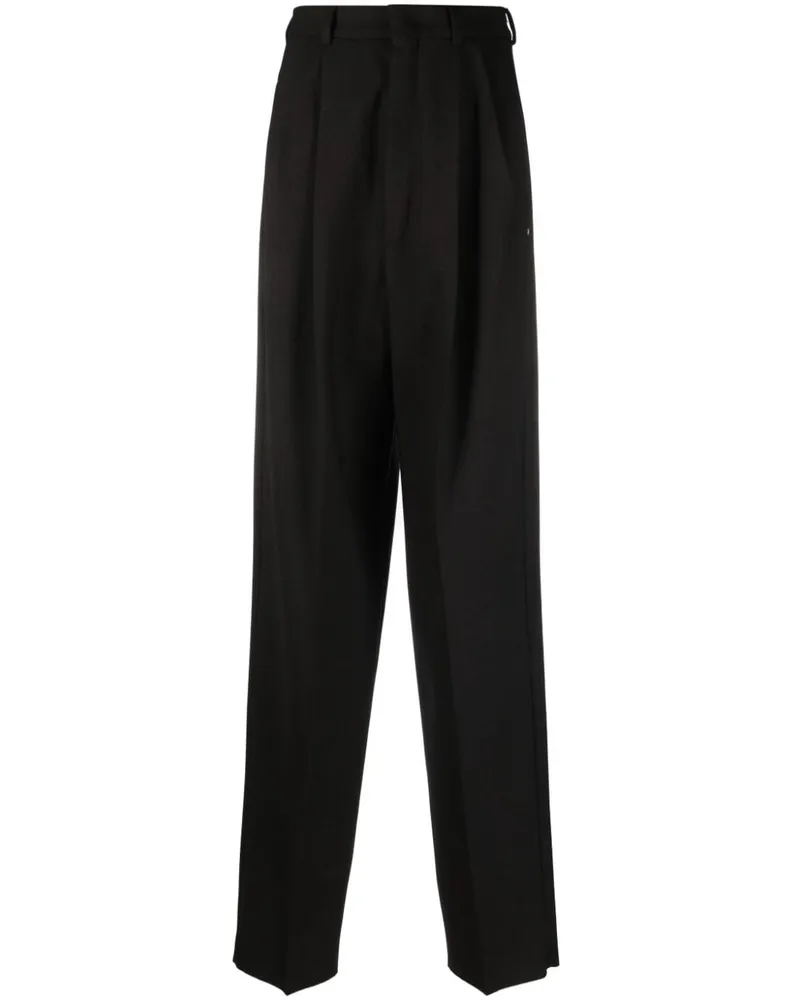 SPORTMAX Wollhose mit hohem Bund - Braun Braun
