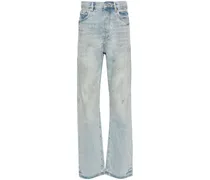 Halbhohe P011 Straight-Leg-Jeans