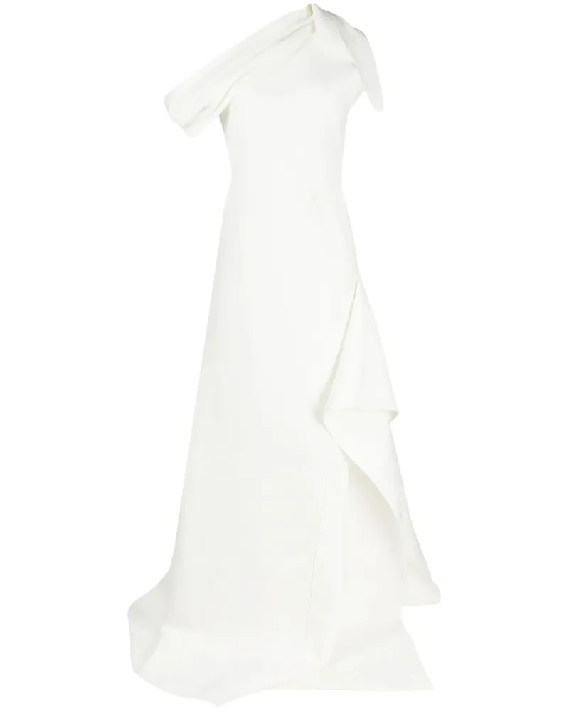 Maticevski Asymmetrisches Abendkleid - Weiß Weiß