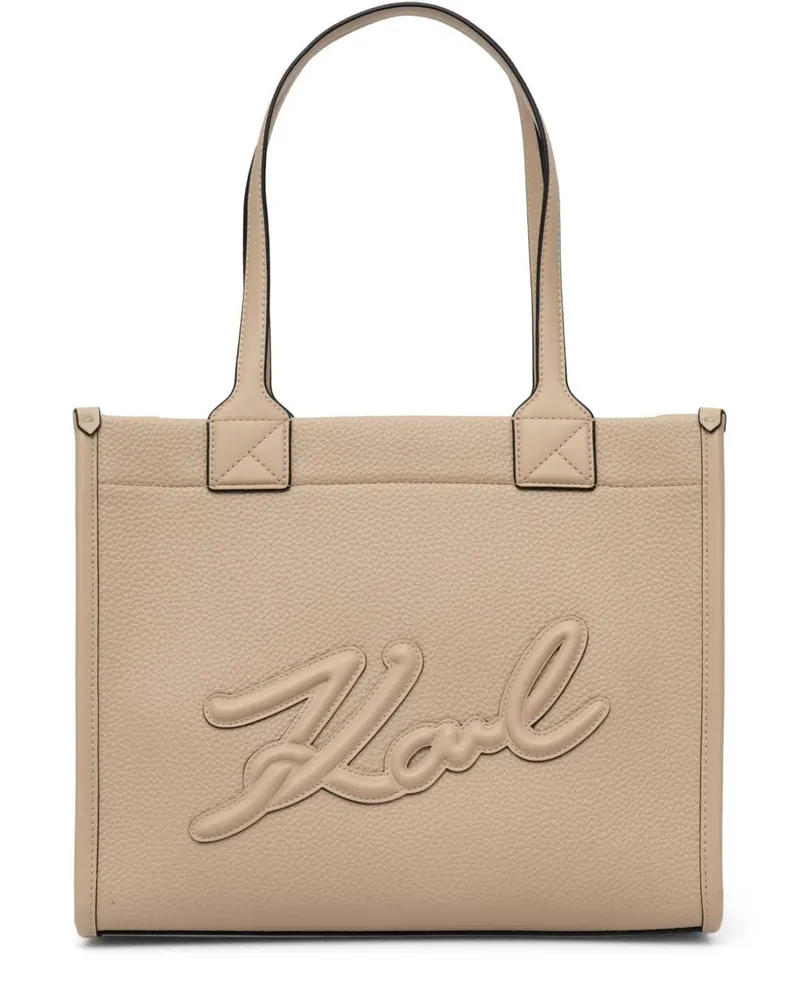 Karl Lagerfeld K/Skuare Handtasche - Nude Nude