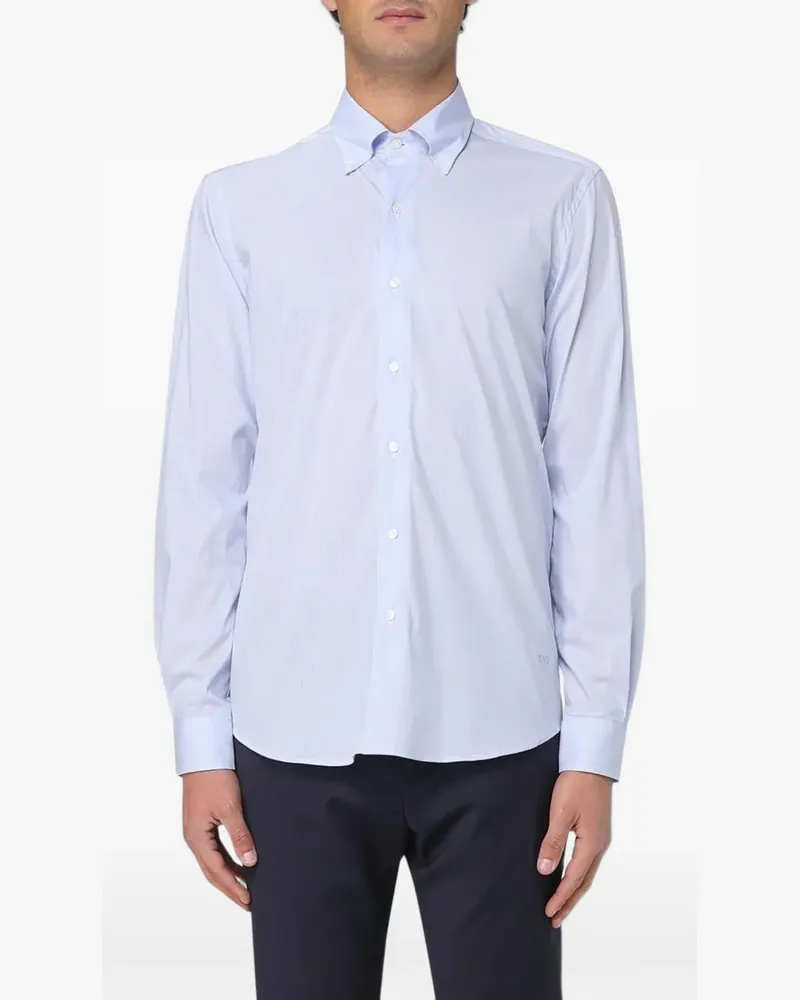 Fay button-down collared shirt - Blau Blau