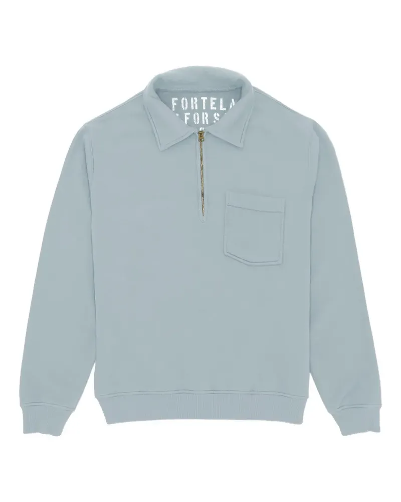 Fortela zip-collar sweatshirt - Grau Grau