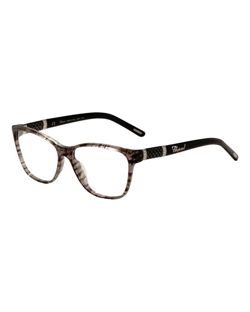 Chopard Brille mit eckigem Gestell - Grau Grau