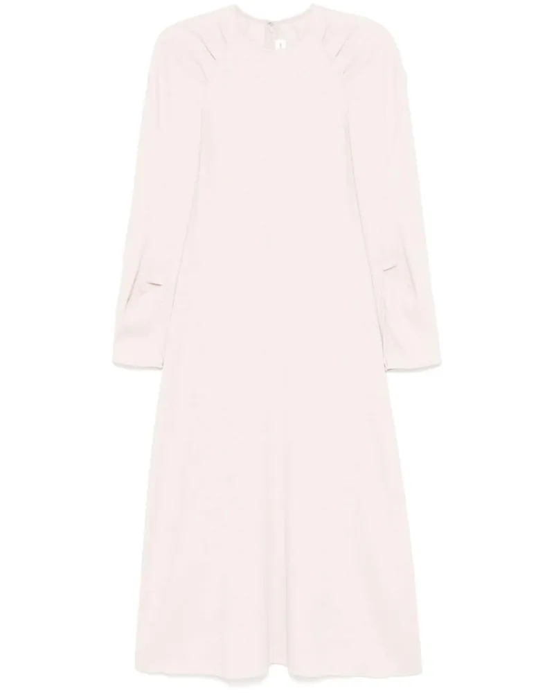 Victoria Beckham Mittellanges Kreppkleid - Rosa Rosa