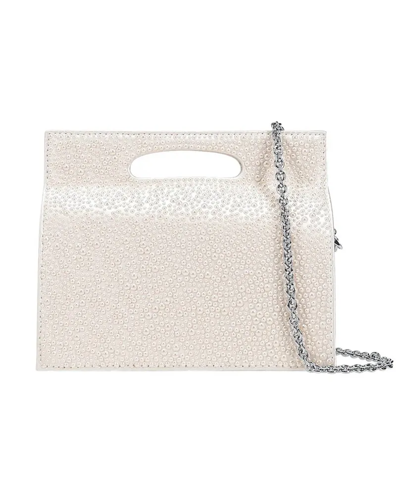 Tyler Ellis Stella embellished mini bag - Nude Nude