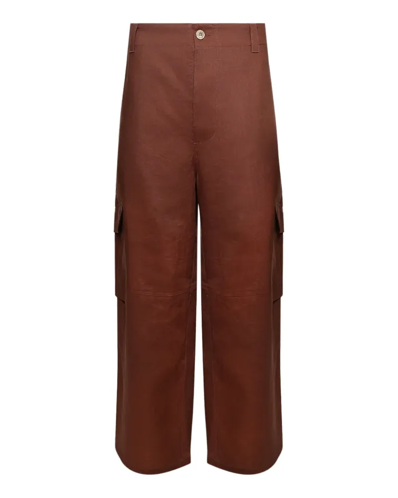 Marni cargo trousers - Braun Braun