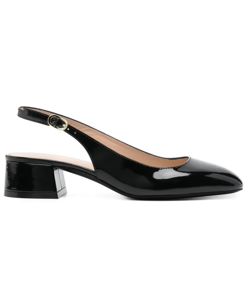 Stuart Weitzman Maeve Slingback-Pumps 35mm - Schwarz Schwarz