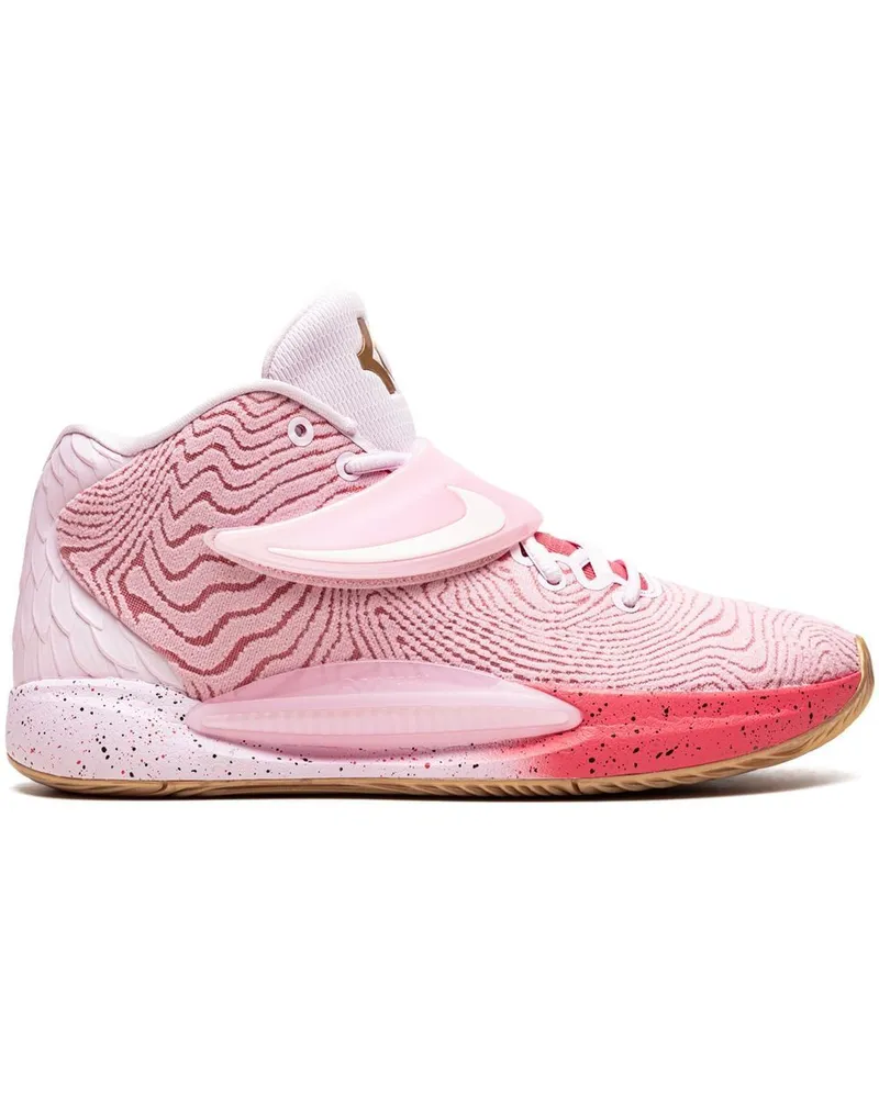 Nike KD14 Seasonal High-Top-Sneakers - Rosa Rosa