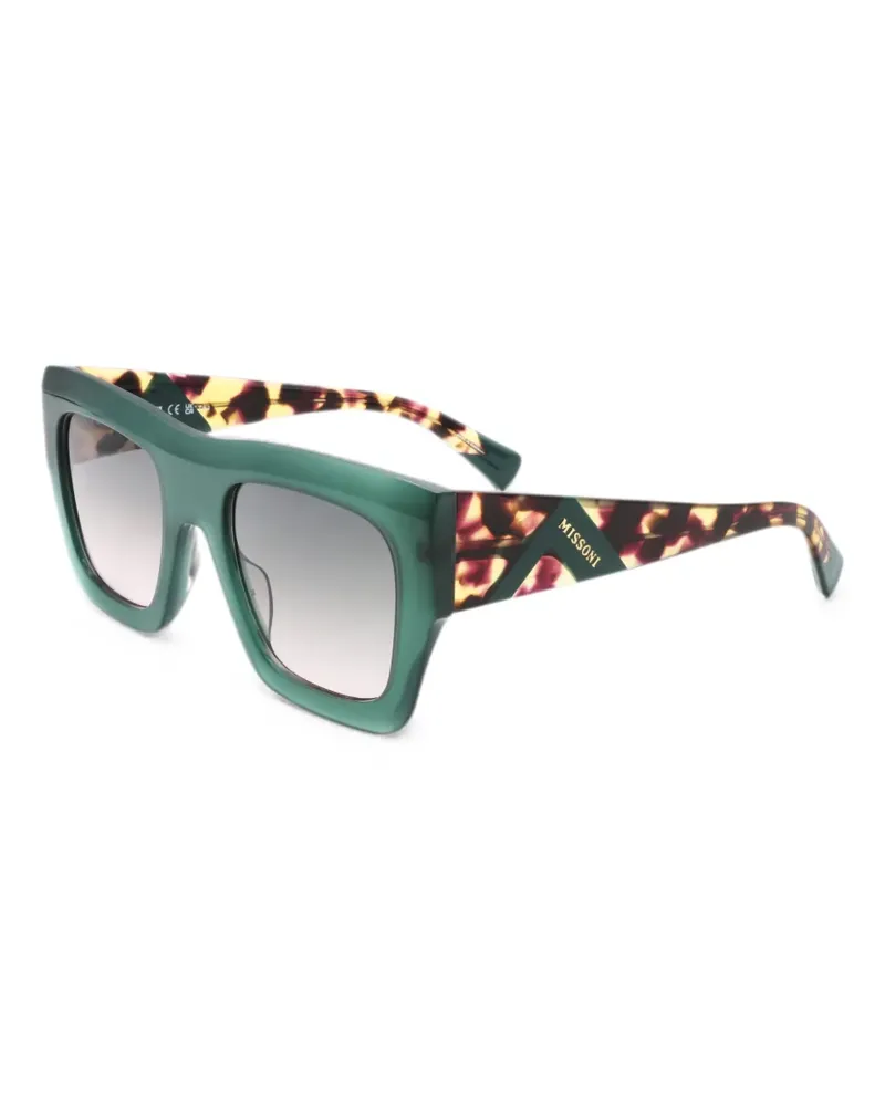 Missoni Butterfly Sonnenbrille - Grün Grün