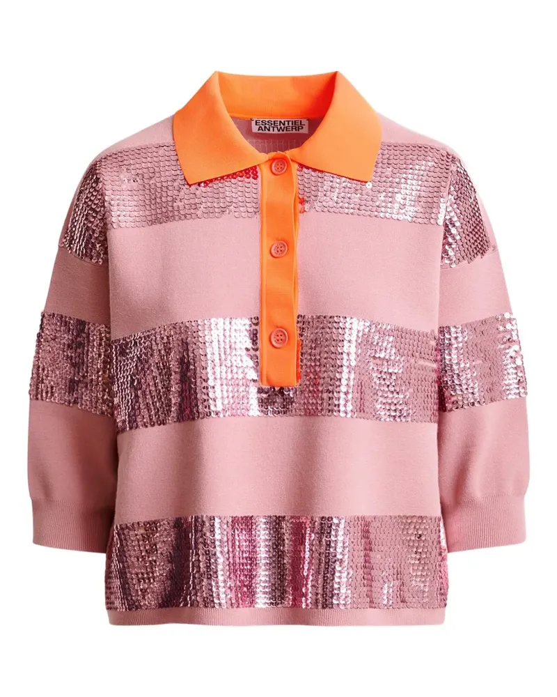 Essentiel Illuminati Poloshirt - Rosa Rosa