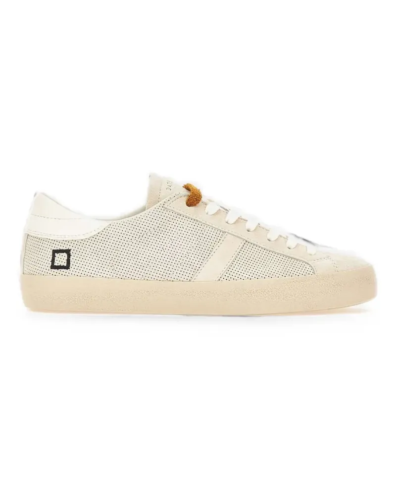 D.A.T.E. Perforierte Hill Low Sneakers - Nude Nude