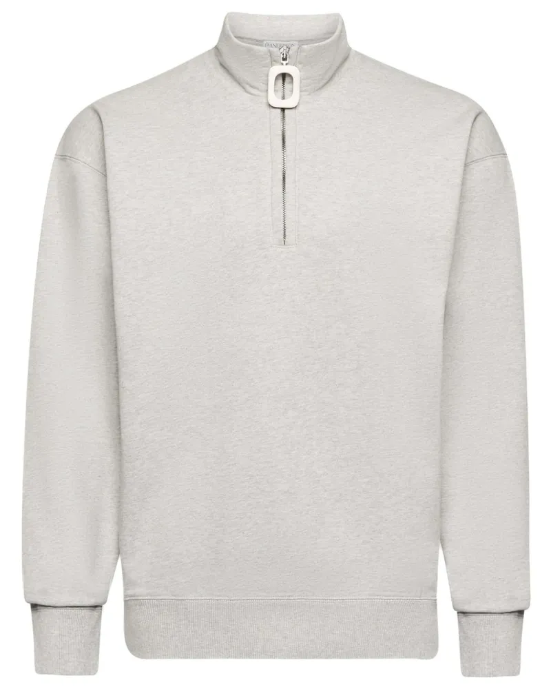 J.W.Anderson Sweatshirt mit Reißverschluss - Grau Grau