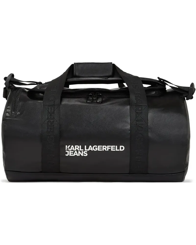 Karl Lagerfeld KLJ Reisetasche - Schwarz Schwarz