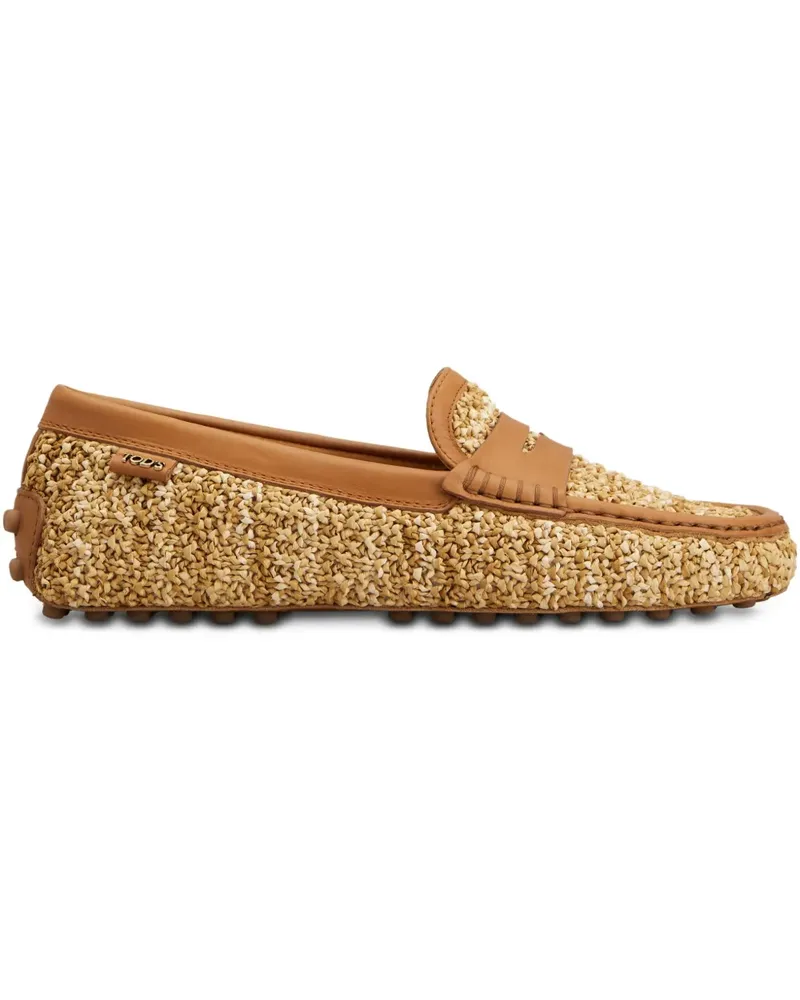 TOD'S Loafer aus Leder - Nude Nude