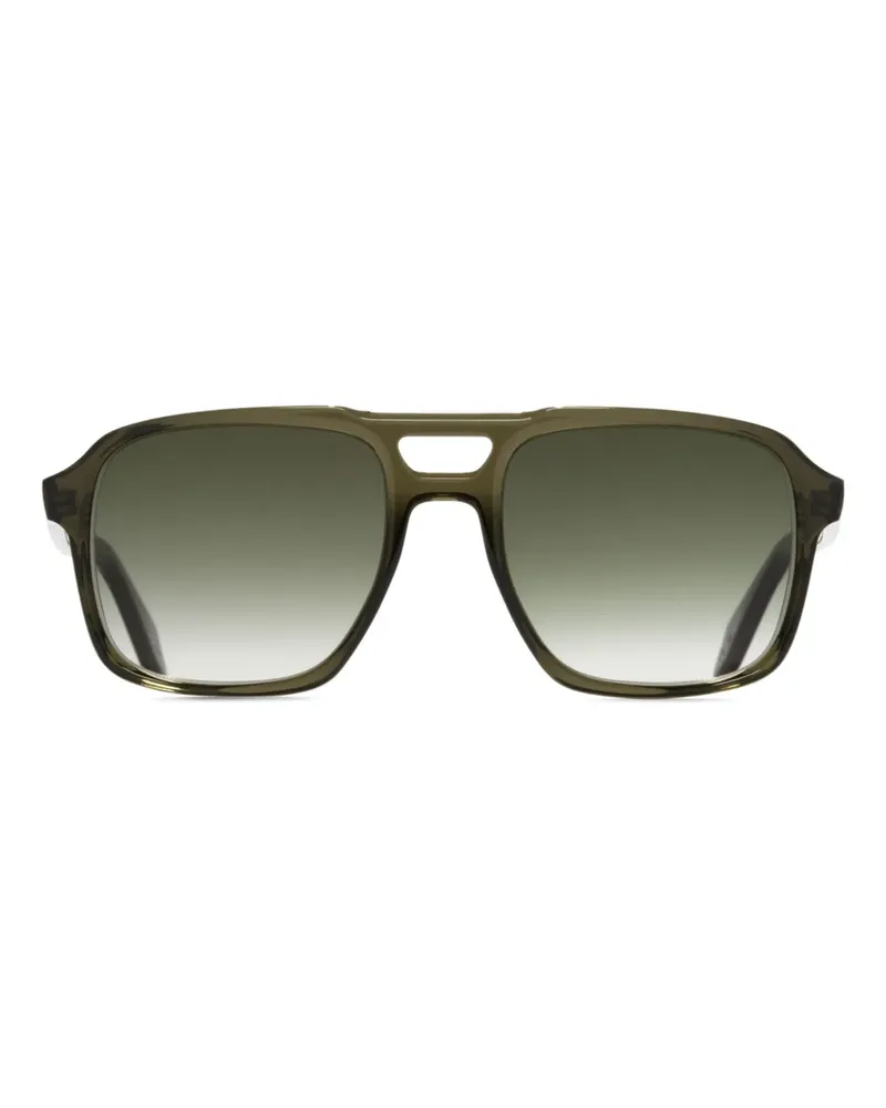 Cutler and Gross Getönte Pilotenbrille - Grün Grün