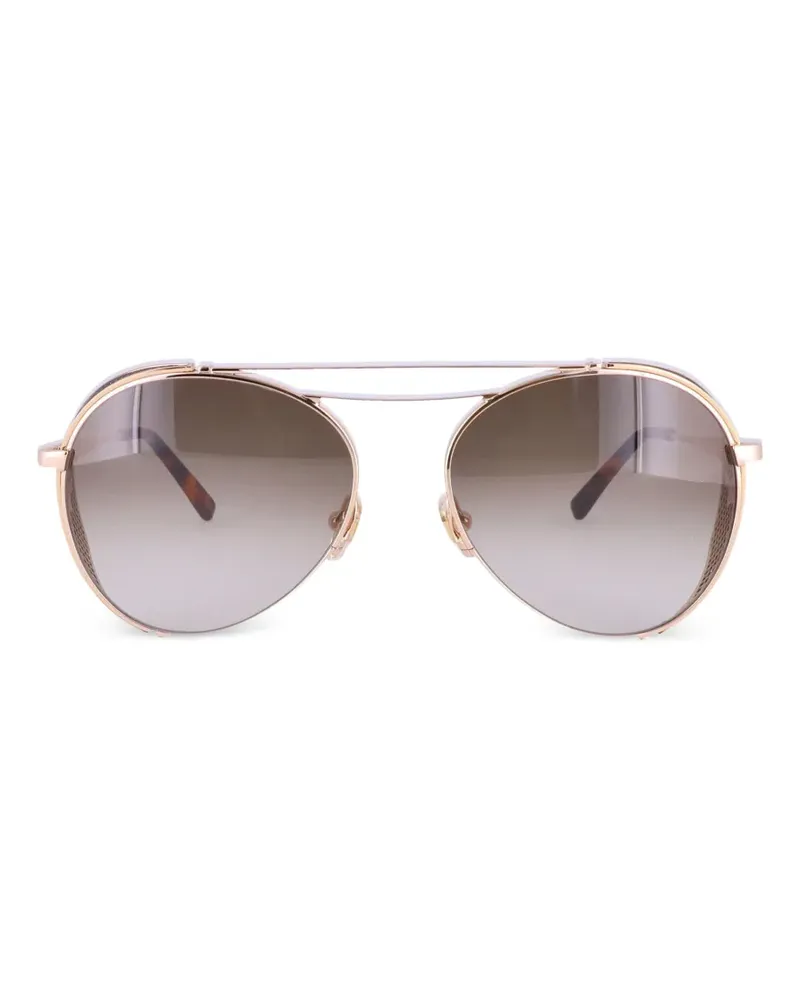 MCM Pilotenbrille mit Doppelsteg - Gold Gold