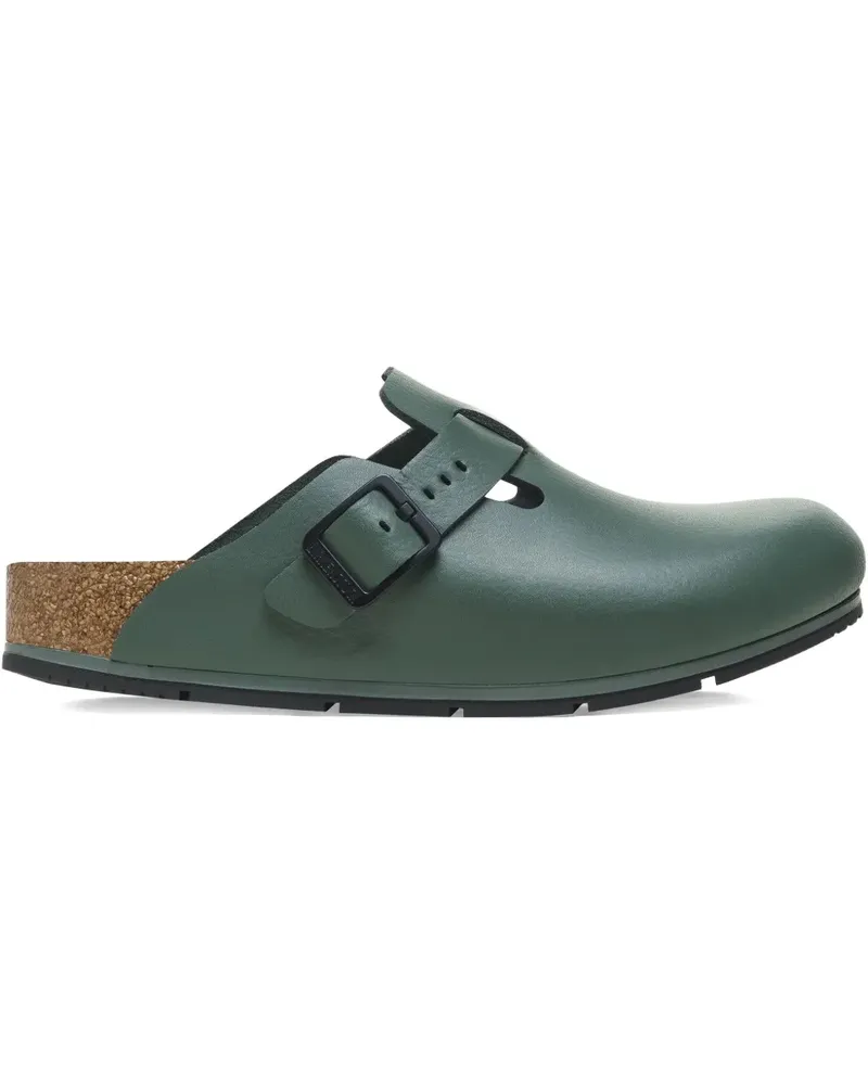 Birkenstock Boston "Thymian" Mules - Grün Grün