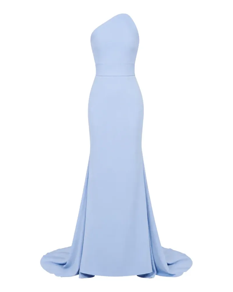 Solace London Seraphina one-shoulder maxi dress - Blau Blau