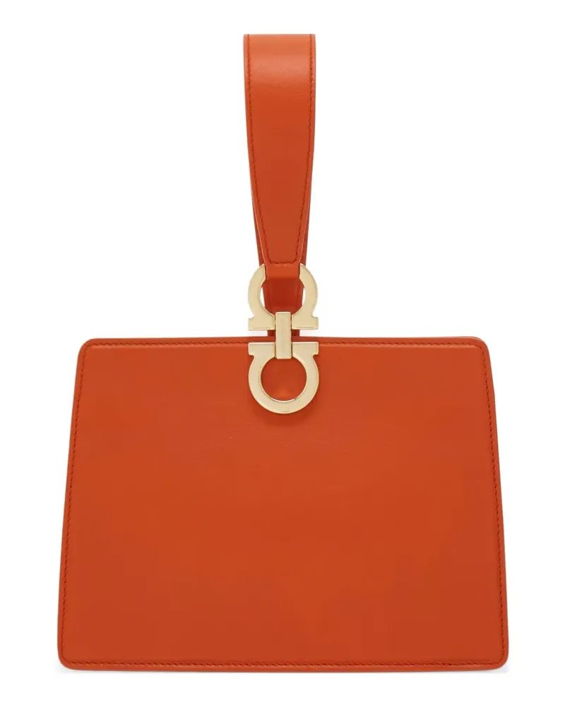 Ferragamo Mini Clutch - Orange Orange