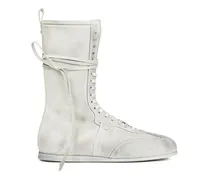 Sneakers aus Wildleder - Grau