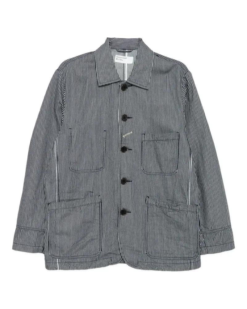 Universal Works Bakers Jacke - Blau Blau