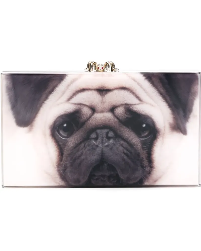 Charlotte Olympia Pandora' Clutch - Nude Nude