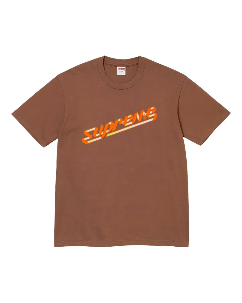 Supreme Being Banner T-Shirt - Braun Braun