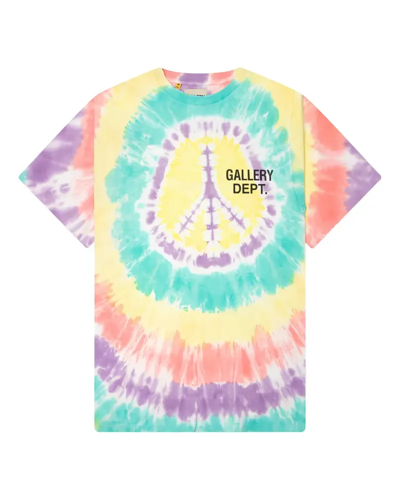 GALLERY DEPT. Peace tie-dye T-shirt - Gelb Gelb