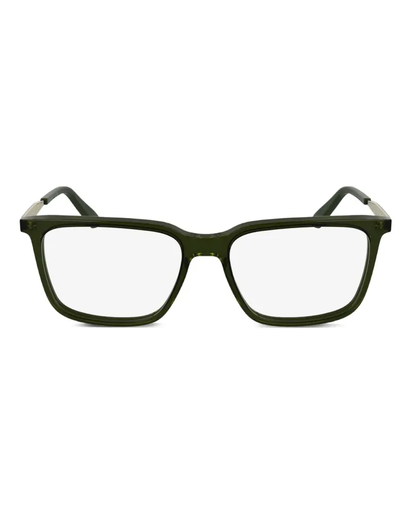 Calvin Klein Brille mit eckigem Gestell - Grün Grün