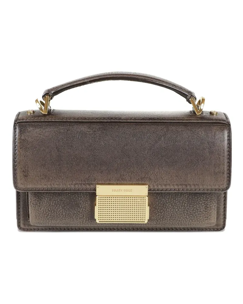 Golden Goose mini Venezia top-handle shoulder bag - Braun Braun