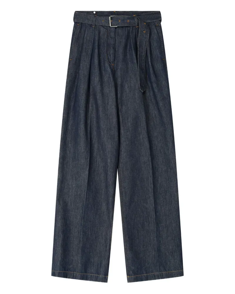 Dries van Noten Jeans mit Gürtel - Blau Blau