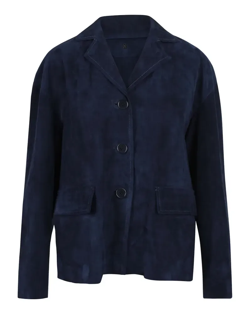Salvatore Santoro Jacke mit aufgesetzten Taschen - Blau Blau