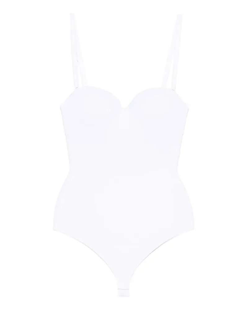 Wolford Formender Mat de Luxe Body - Weiß Weiß