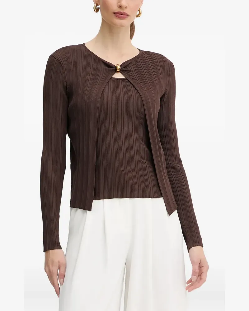 Guess Kathleen ribbed sweater set - Braun Braun