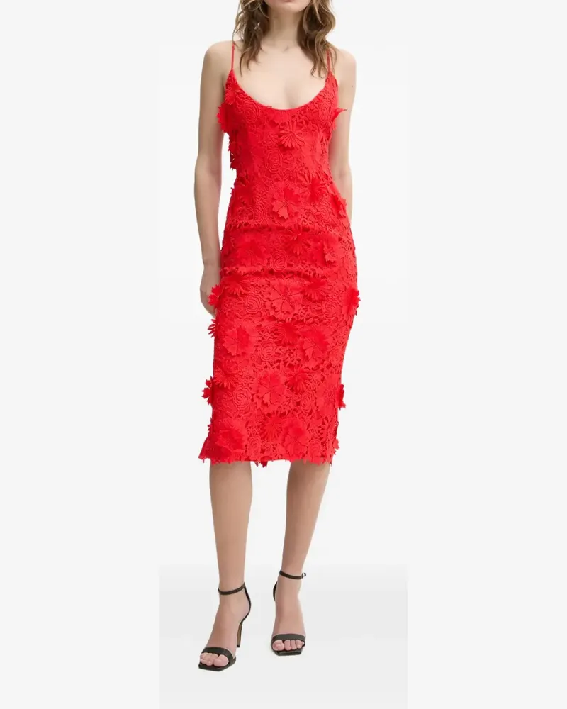 Bardot Adei Midikleid - Rot Rot