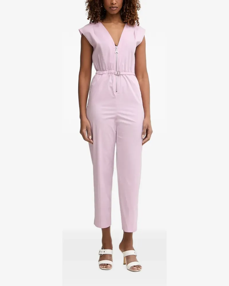 Patrizia Pepe belted sleeveless jumpsuit - Violett Violett